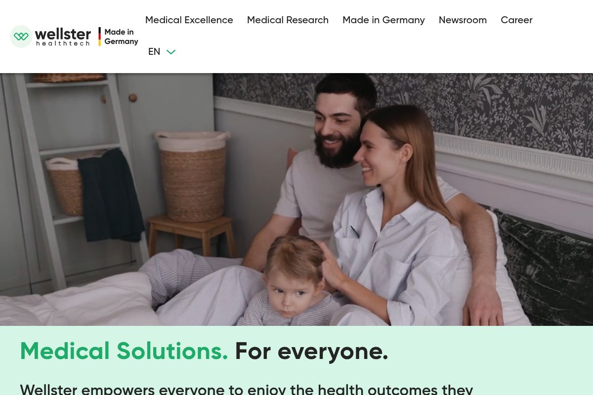 Wellster Health website preview