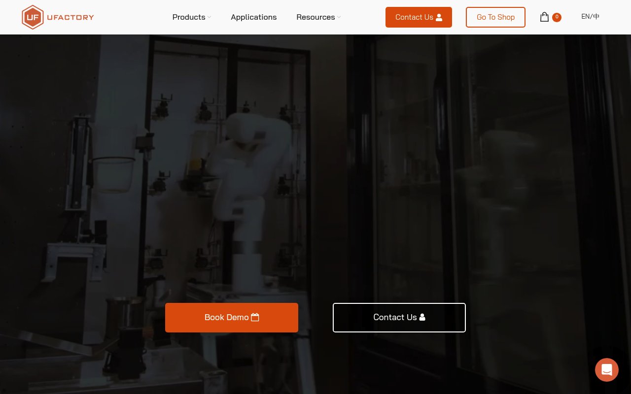 uFactory website preview