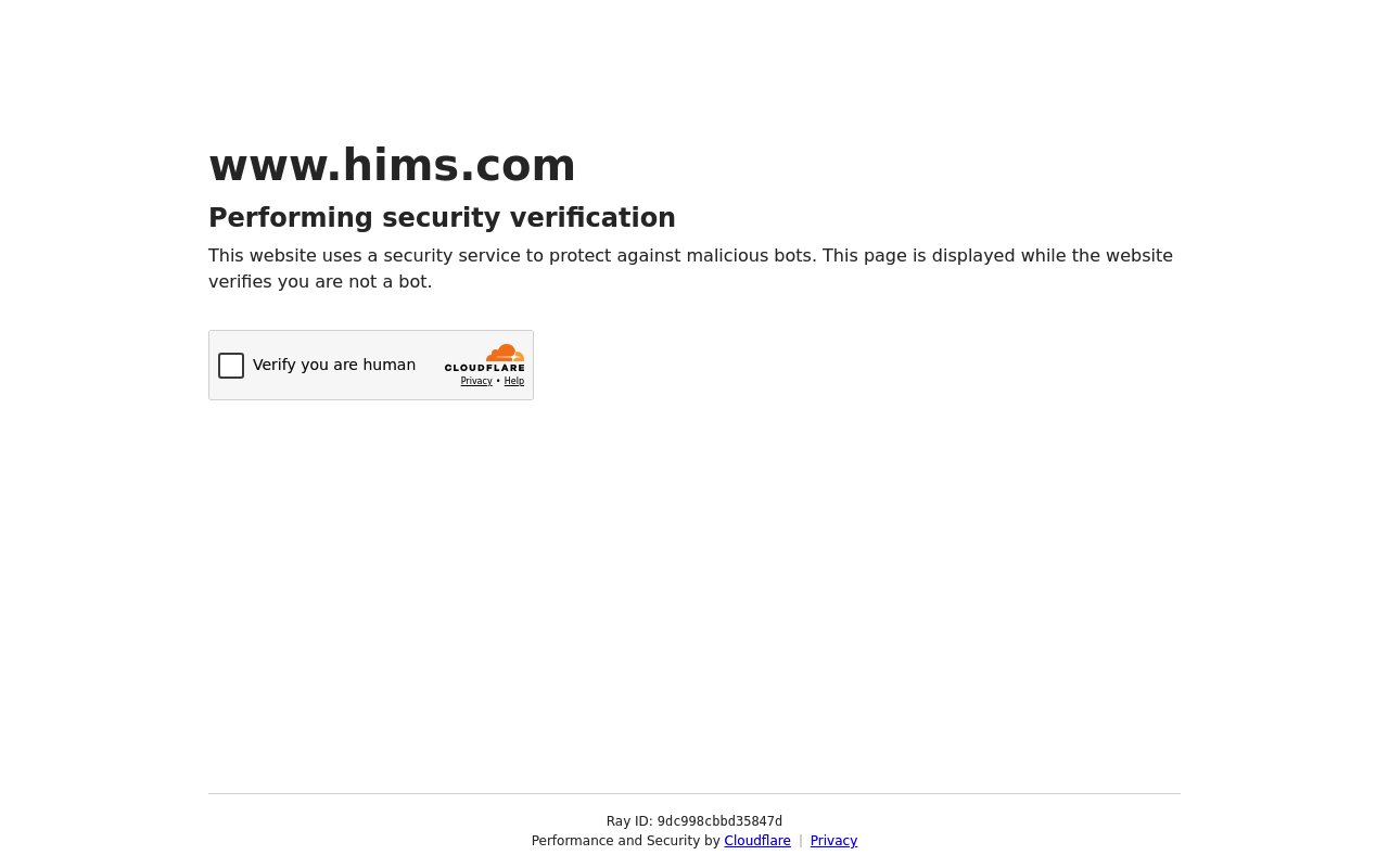 Hims website preview