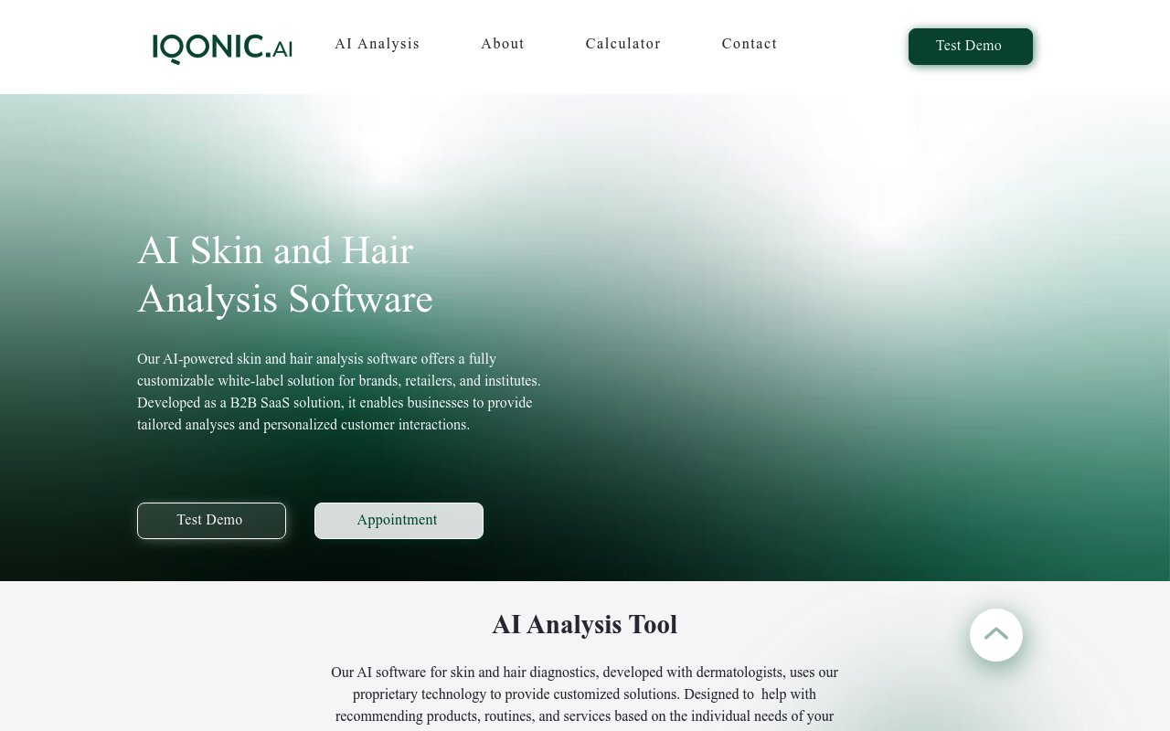 IQONIC.AI website preview