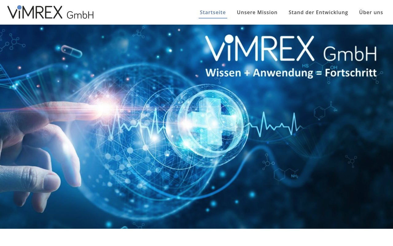 ViMREX GmbH website preview