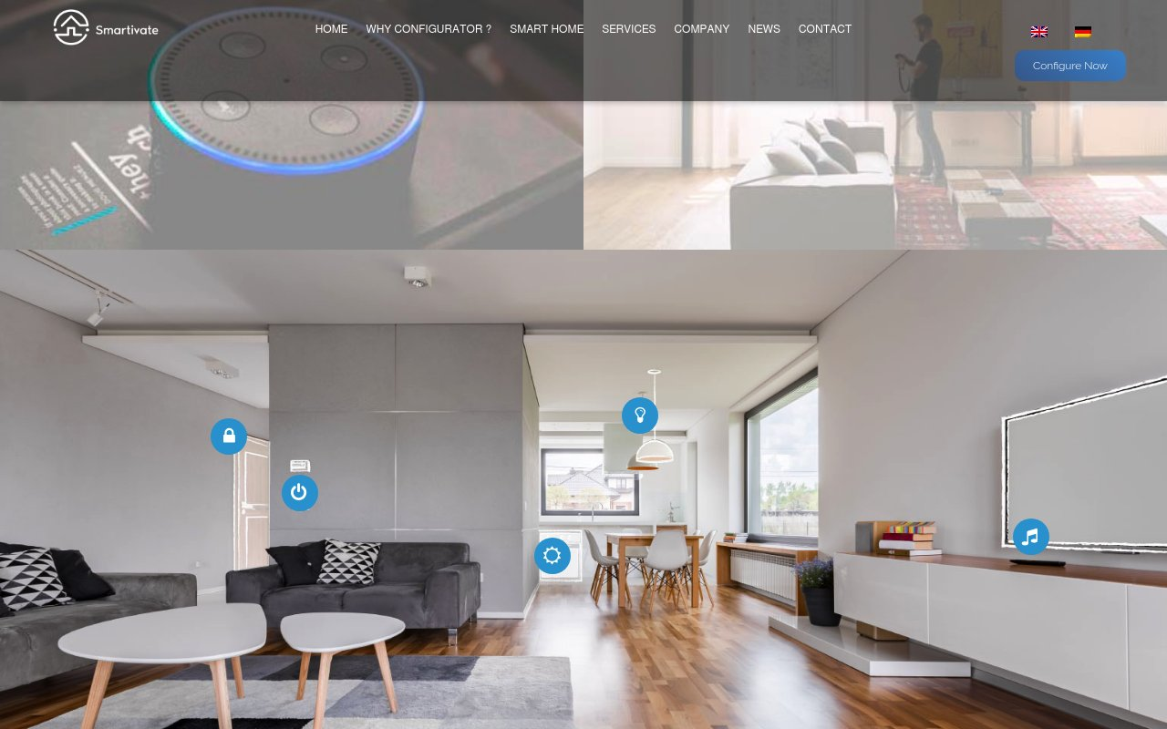 Smartivate website preview