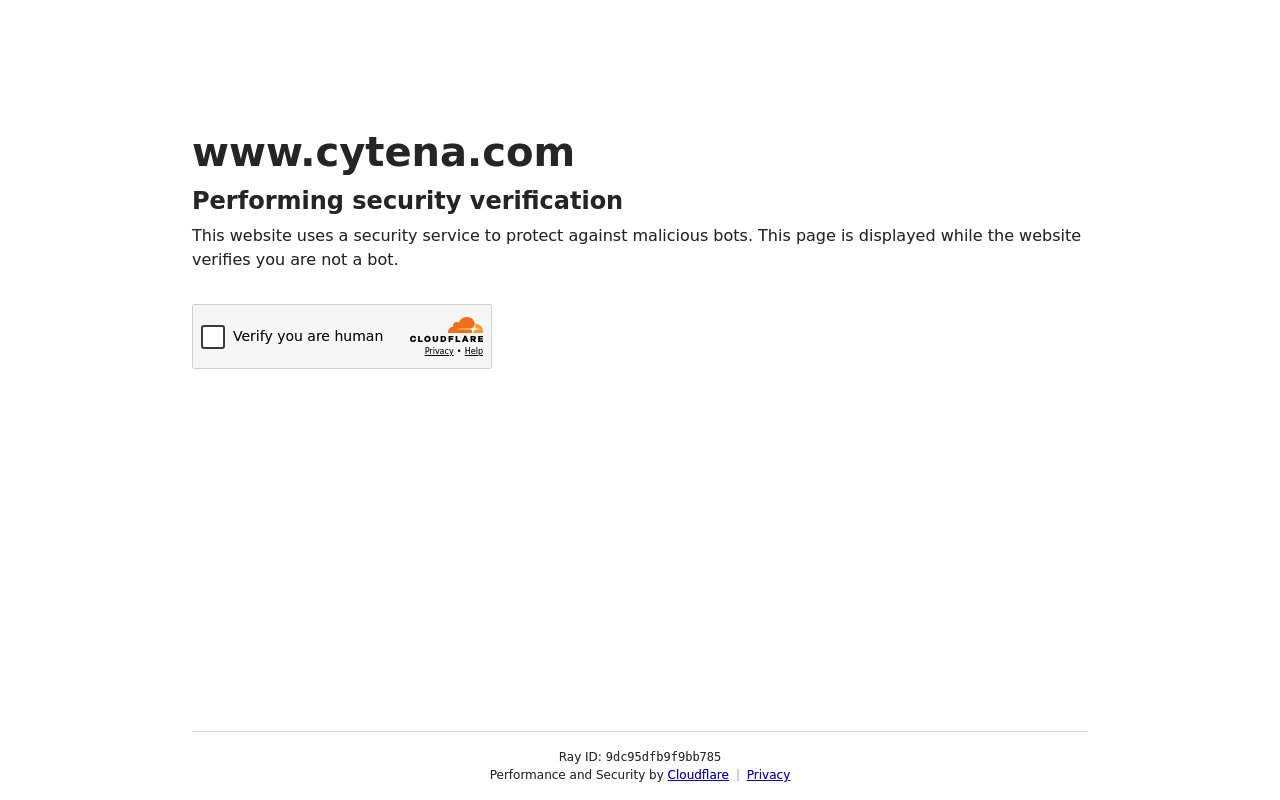 CYTENA GmbH website preview
