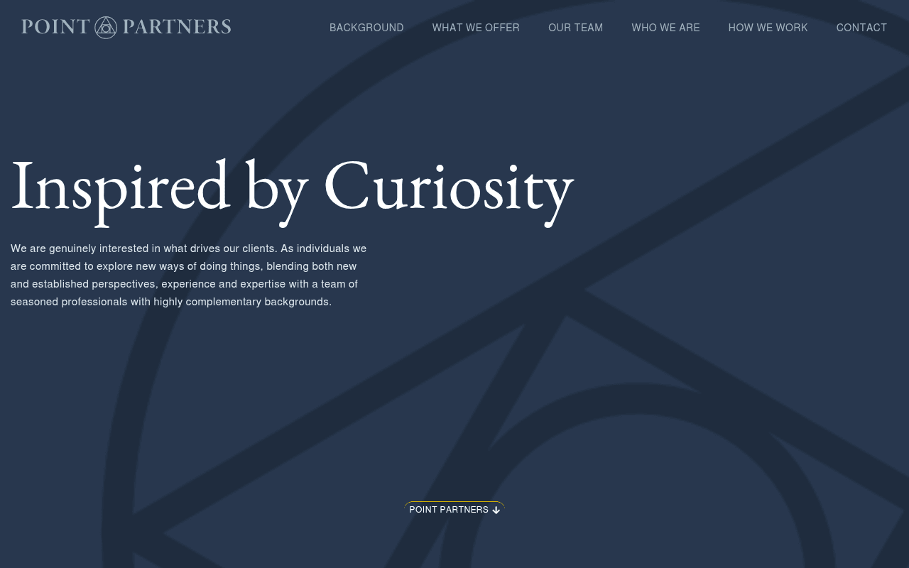 Point Partners website preview