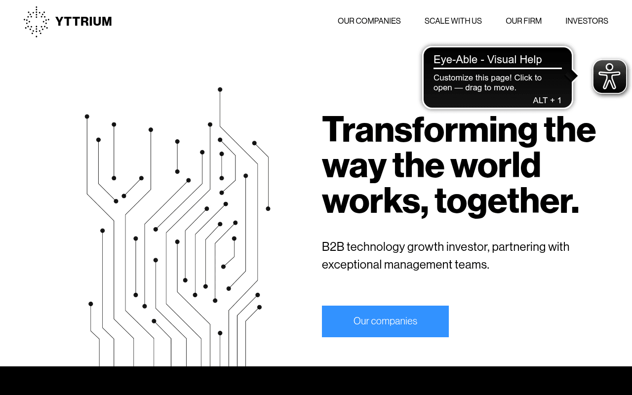 DPlus Partners website preview