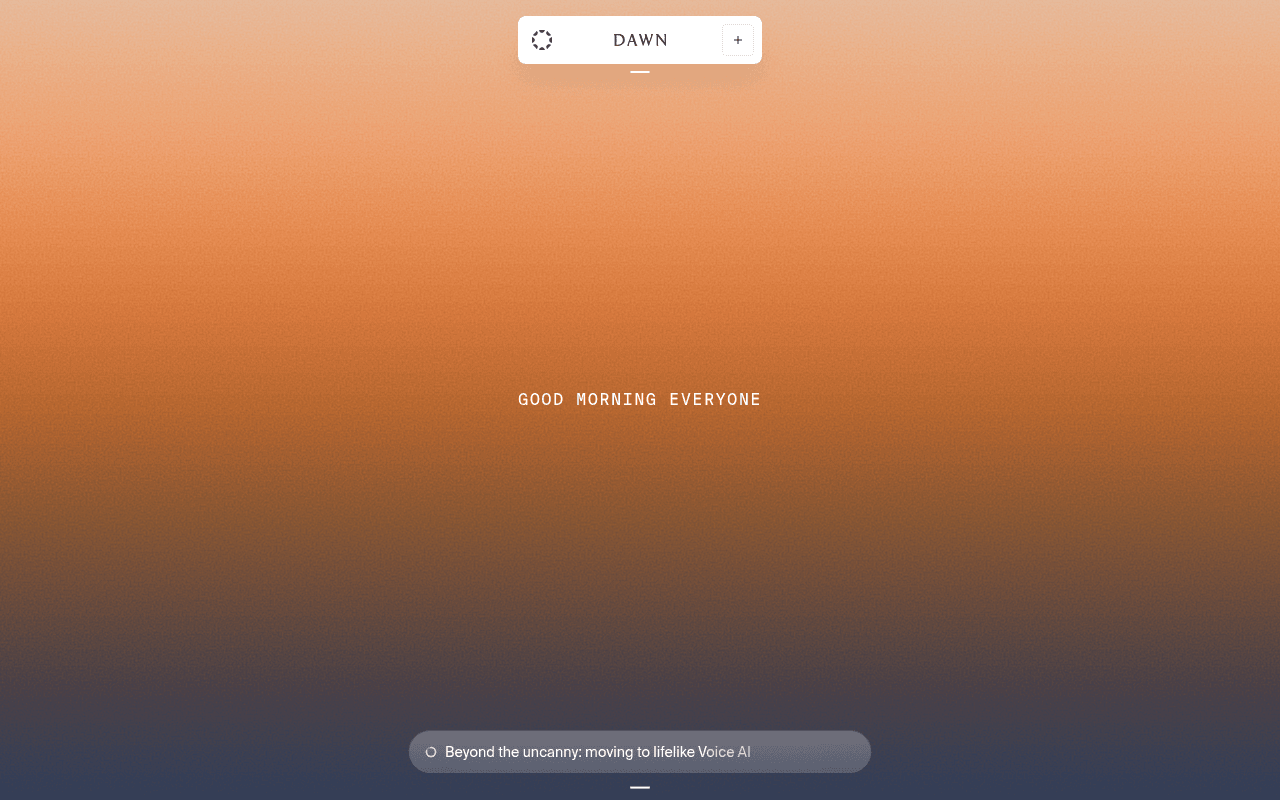 Dawn Capital website preview