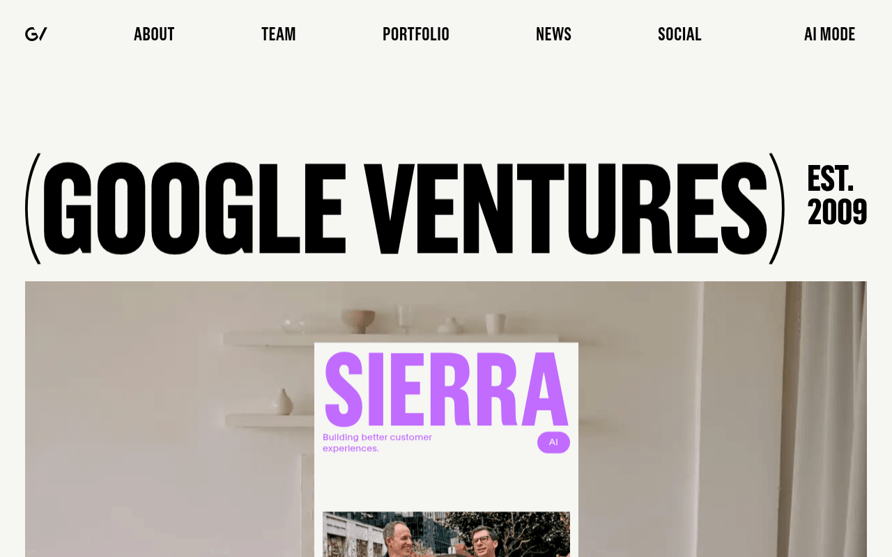 GV website preview