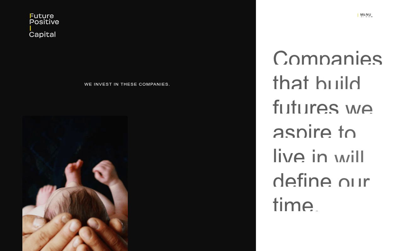 Future Positive Capital website preview