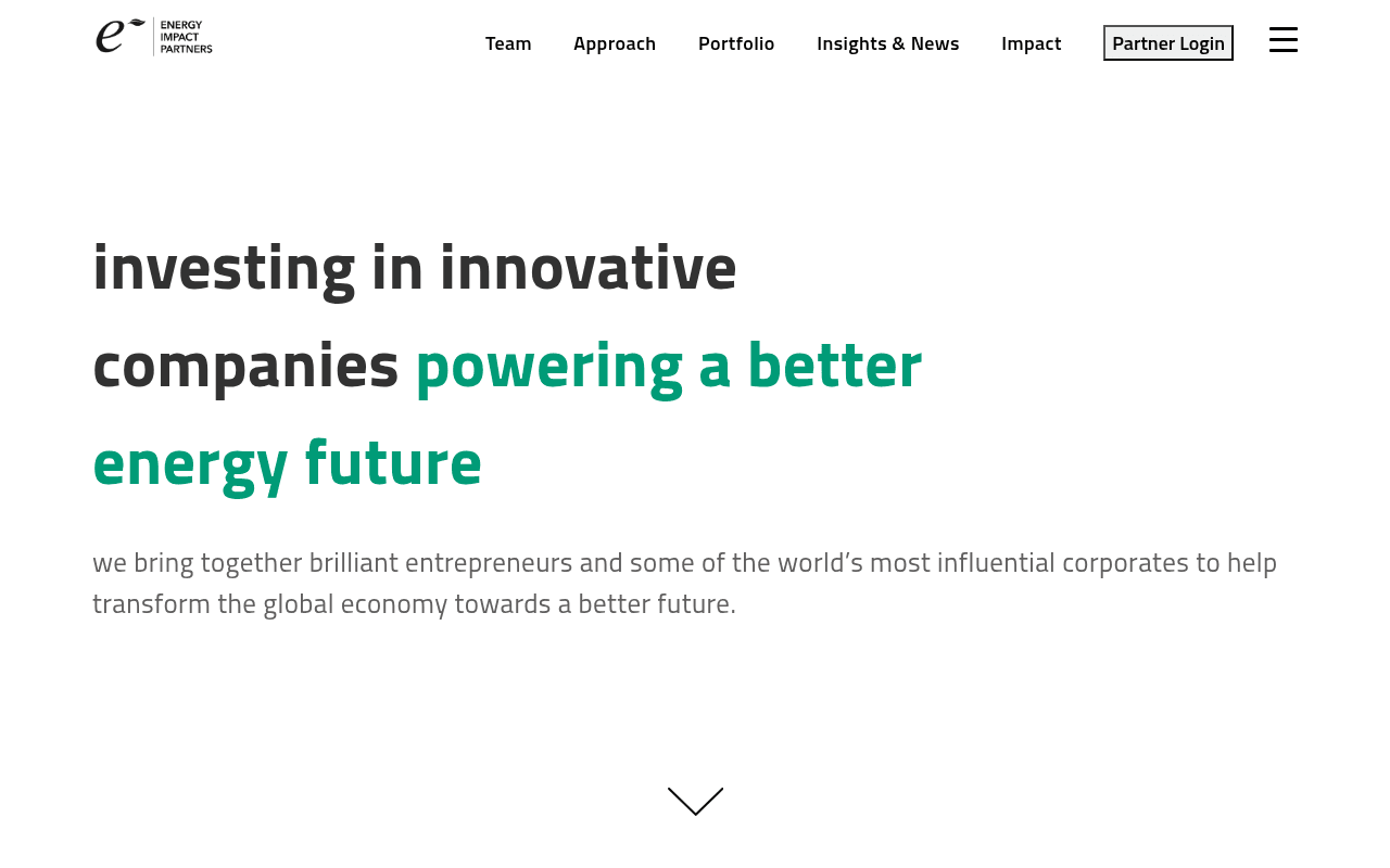 Energy Impact Partners website preview