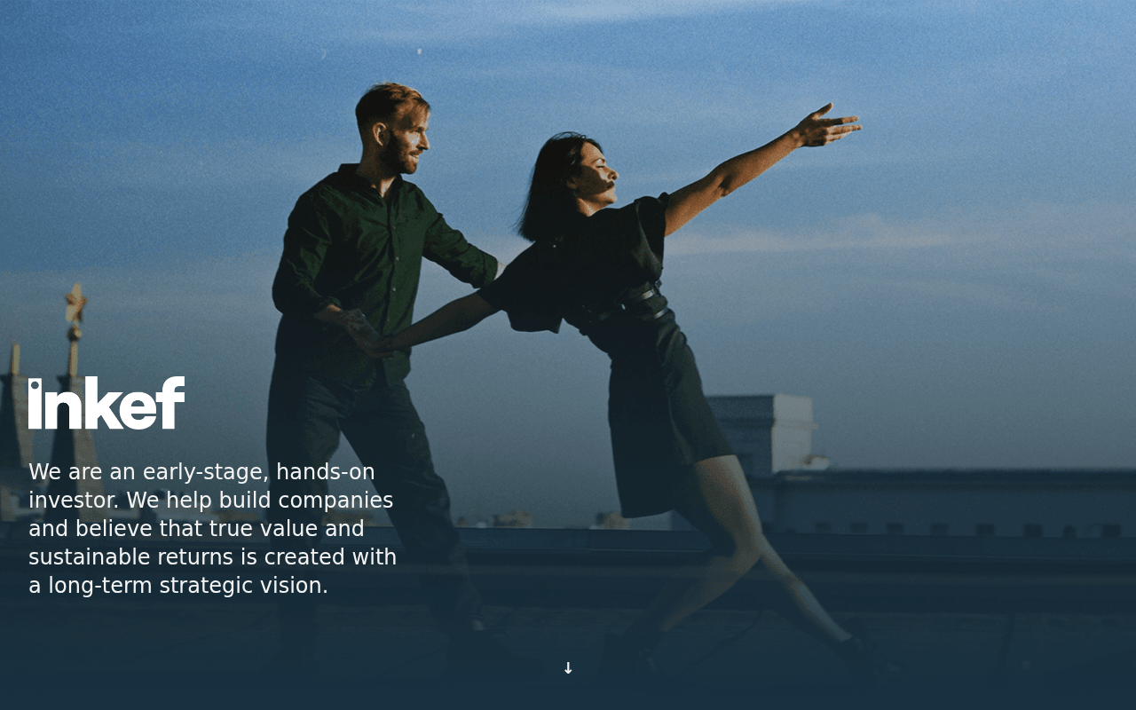 Inkef Capital website preview