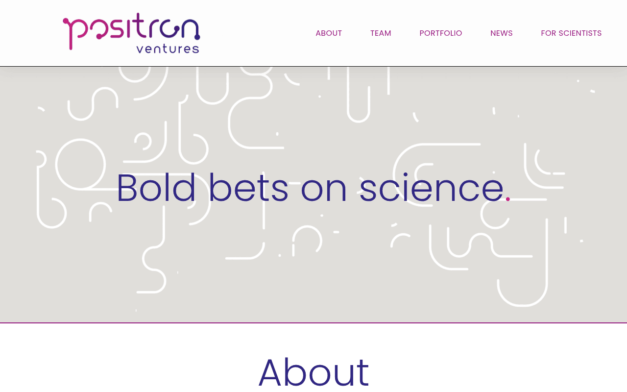 Positron Ventures website preview