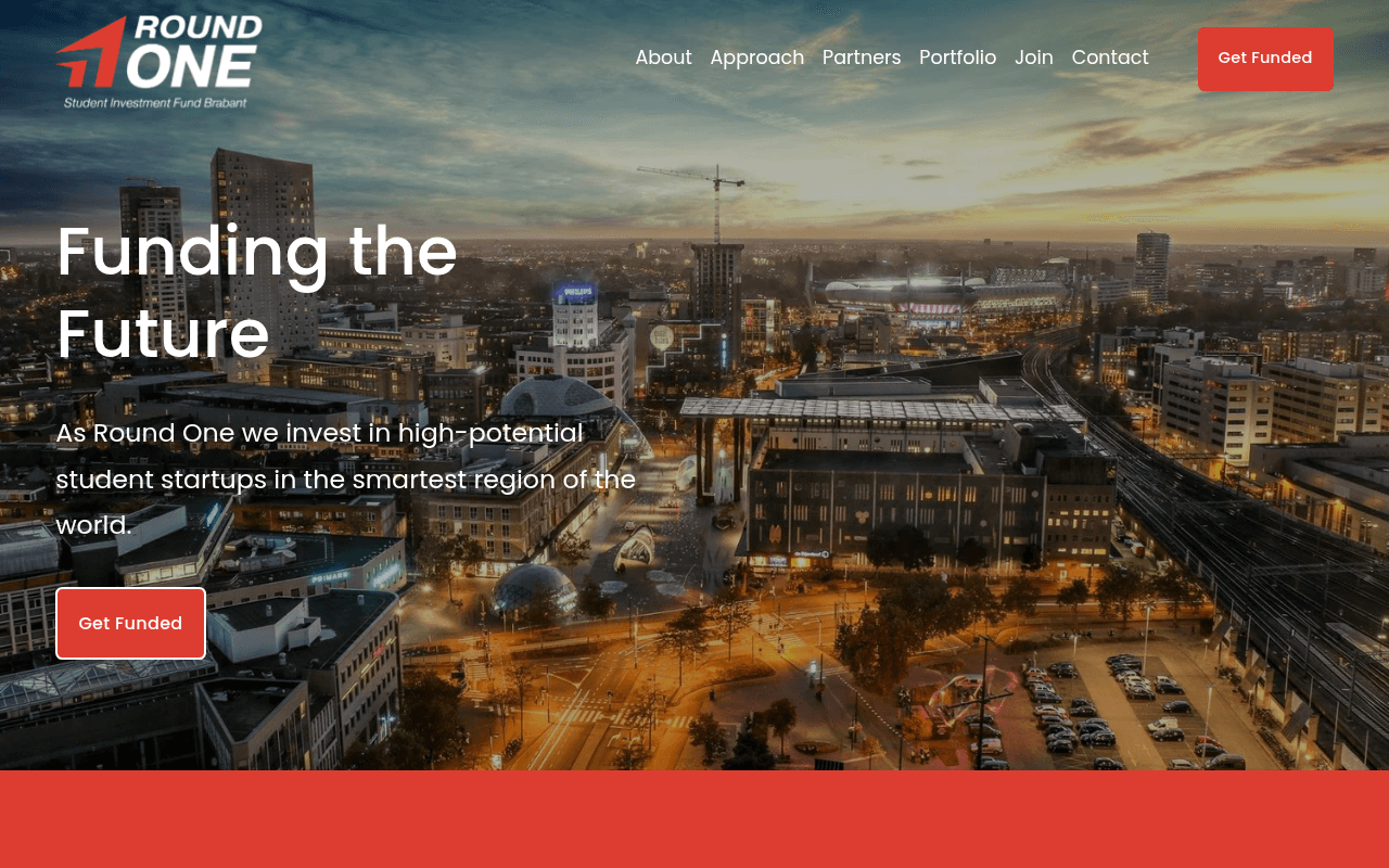 Round One Ventures website preview