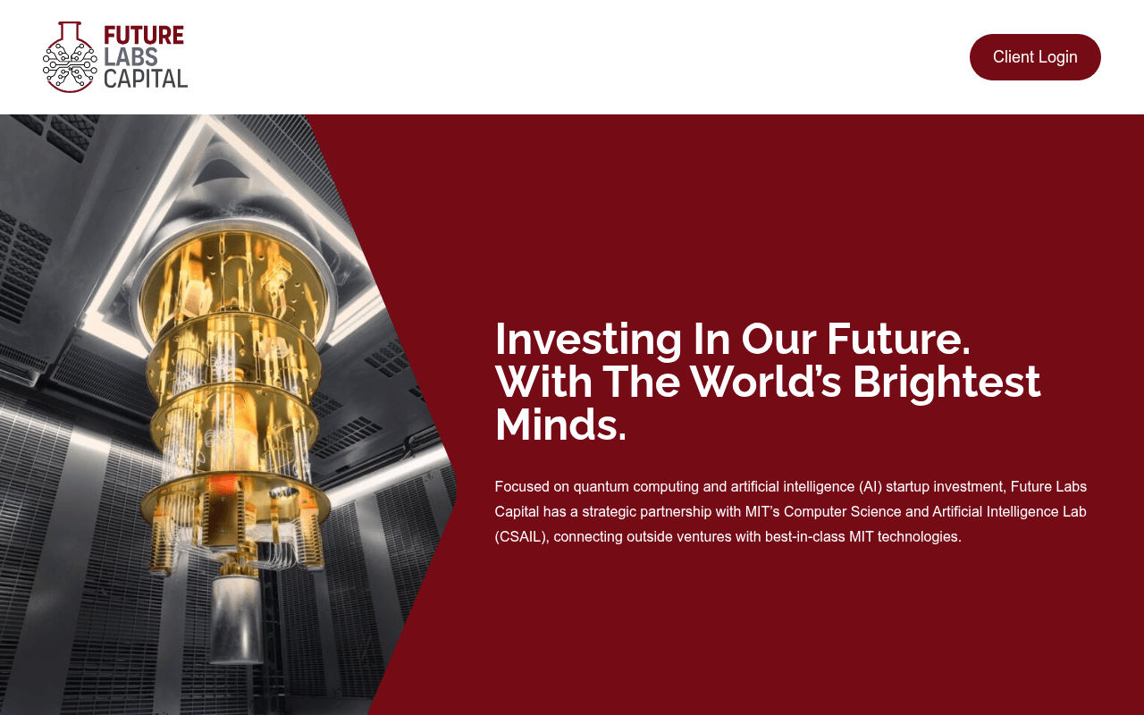 Future Labs Capital website preview