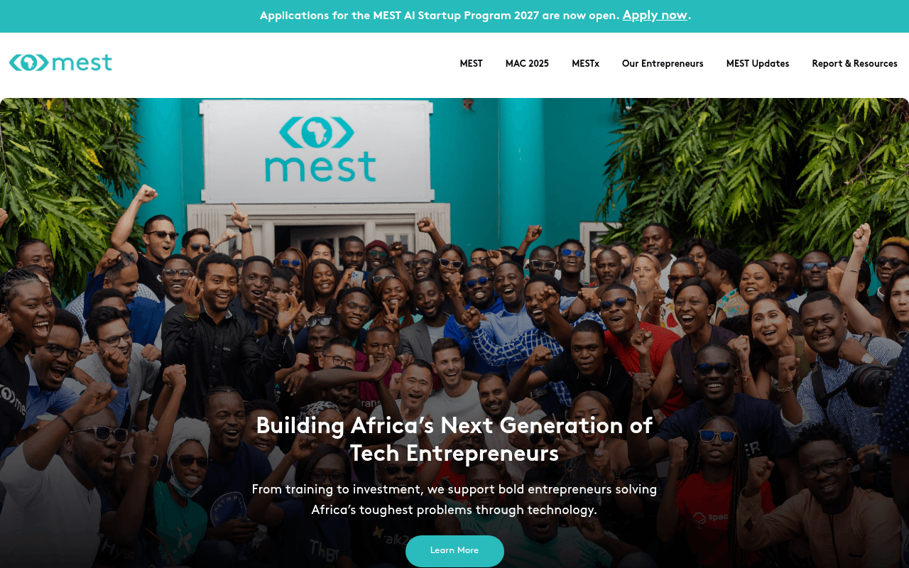 Meltwater Venture Fund website preview