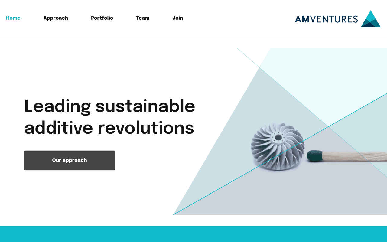 AMV Capital website preview