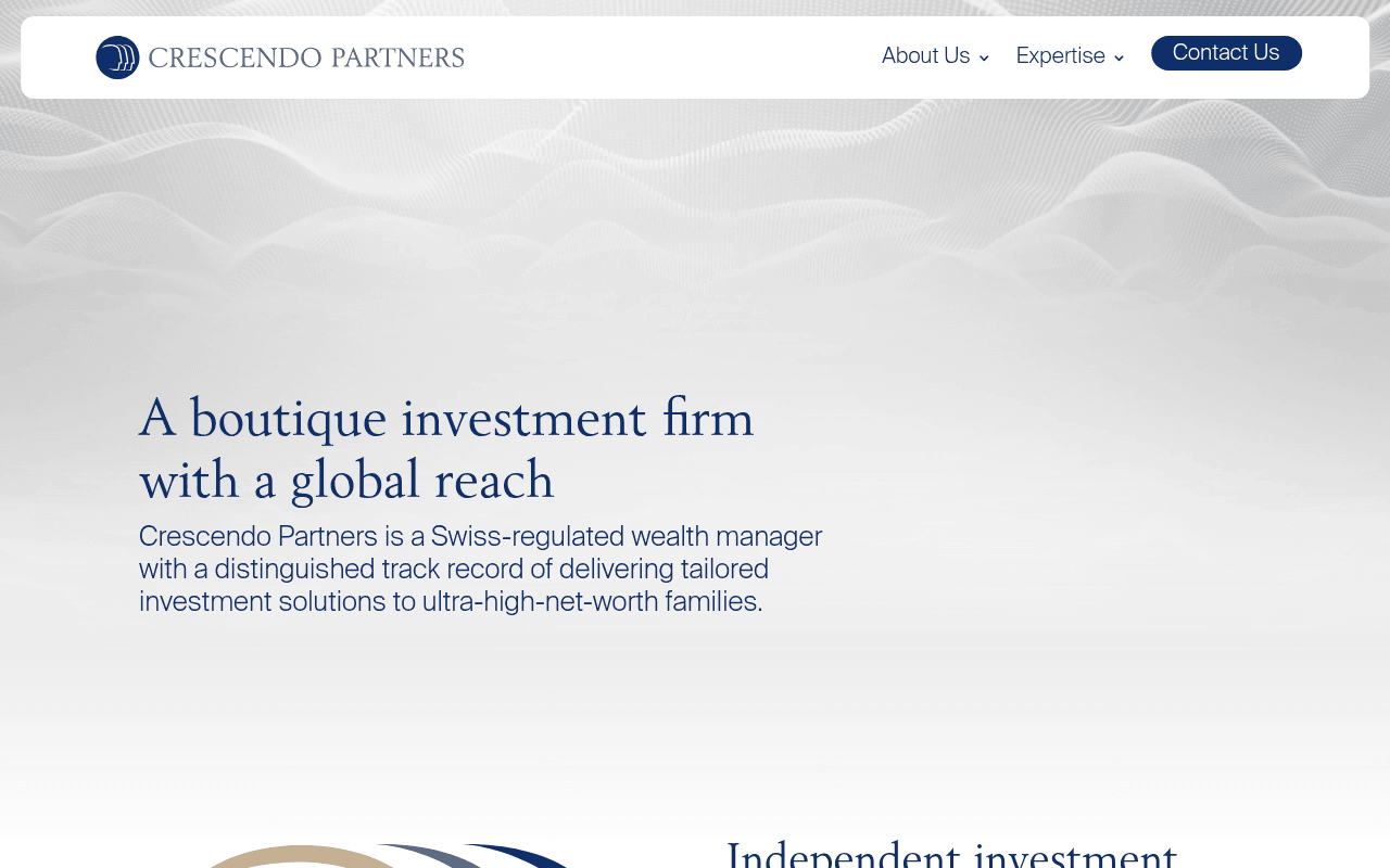 Crescendo Group website preview