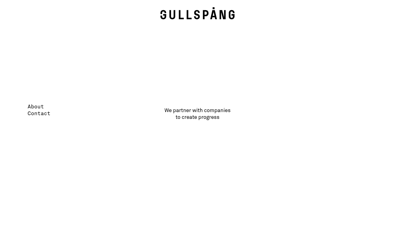 Gullspång Re:Food website preview
