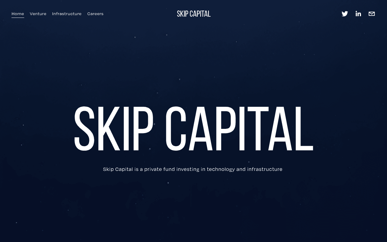 Skip Capital website preview