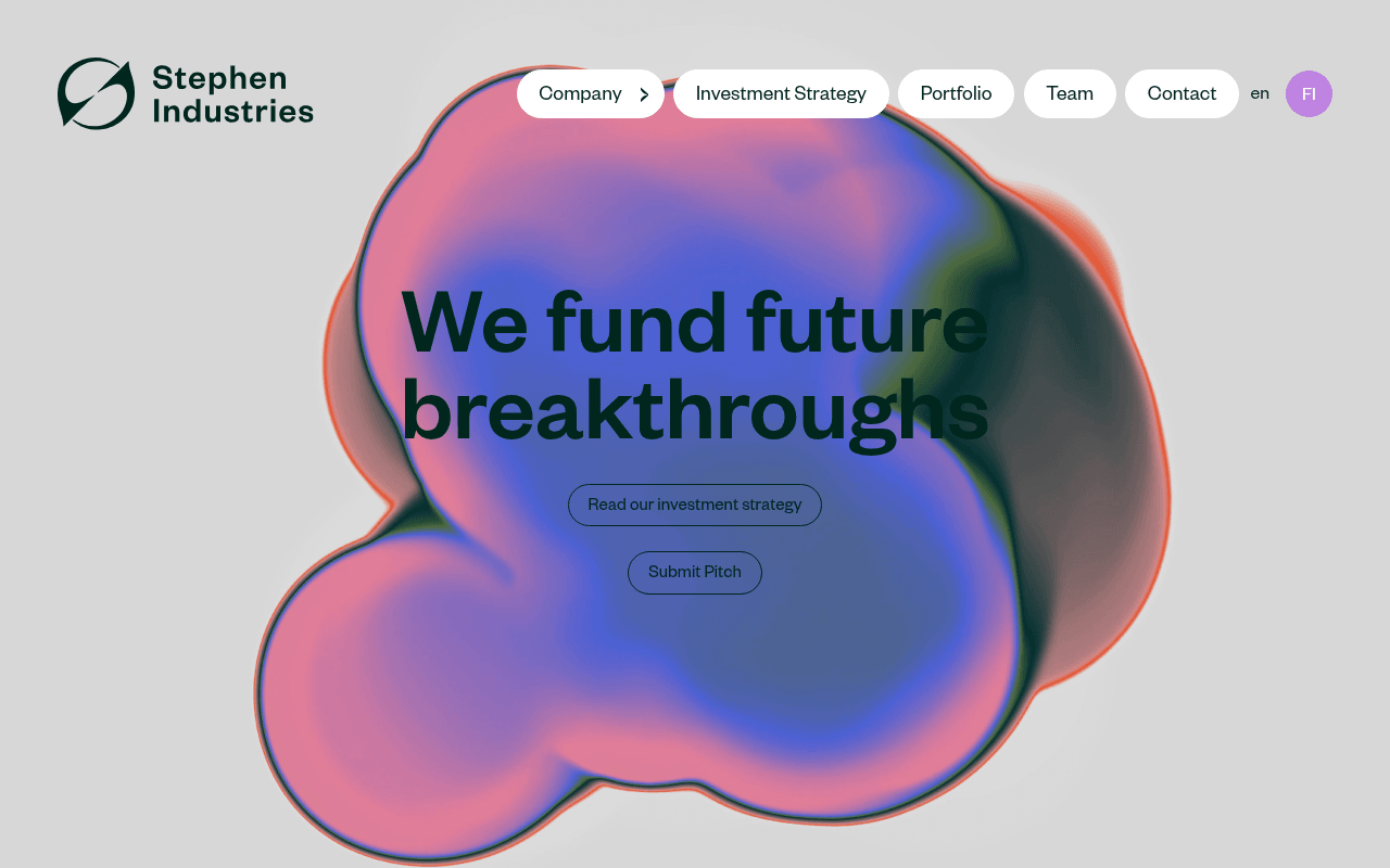 Stephen Industries website preview
