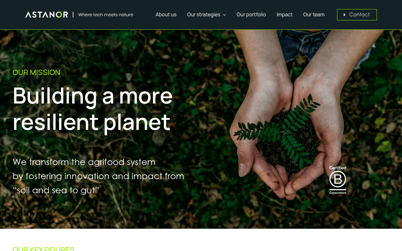 Astanor Ventures website preview