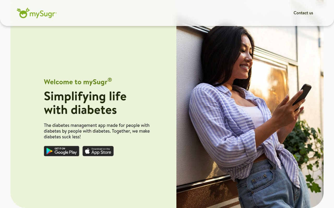 mySugr GmbH website preview