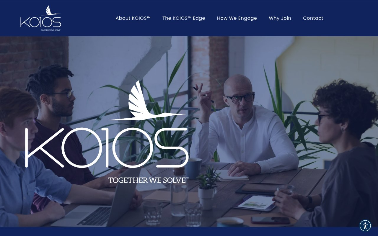 KOIOS™ website preview