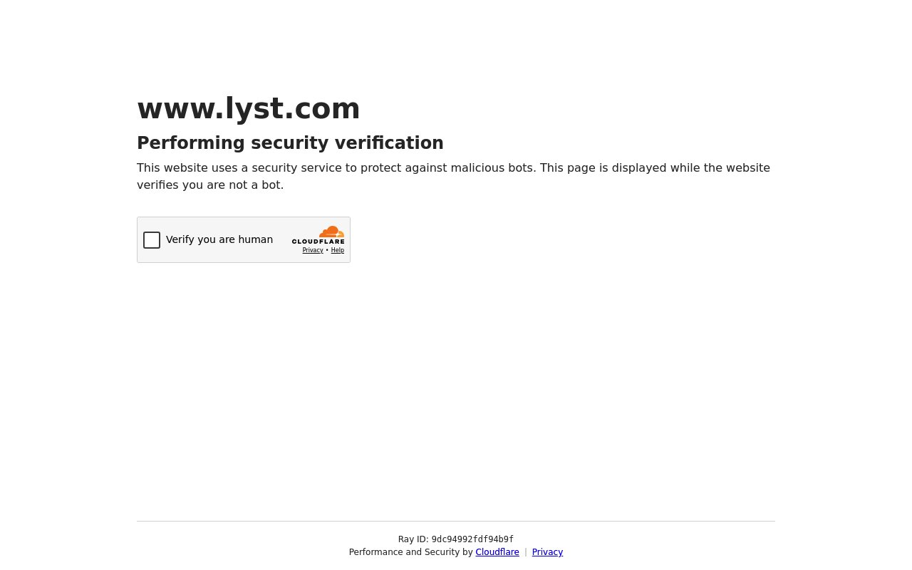 Lyst website preview