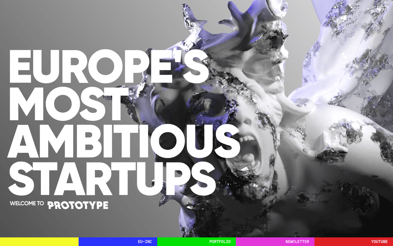 Prototype Capital website preview