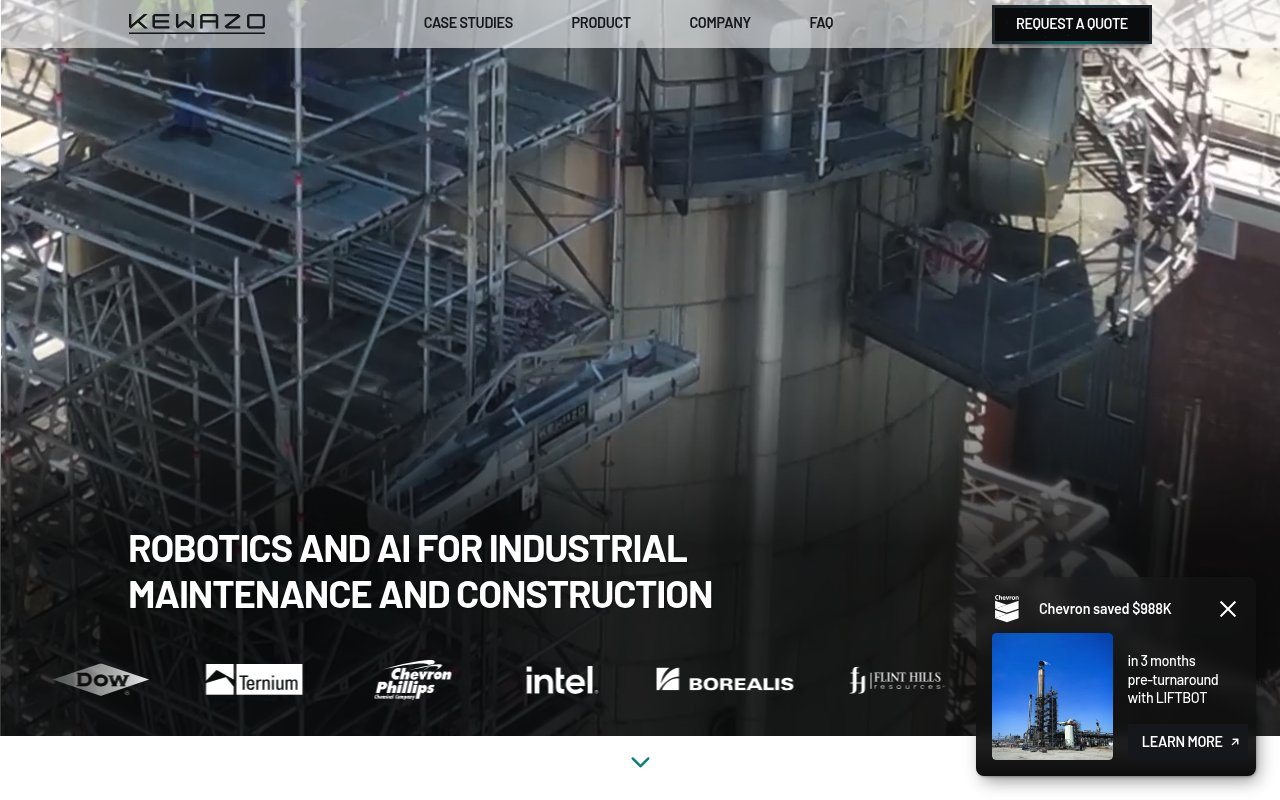 KEWAZO GmbH website preview