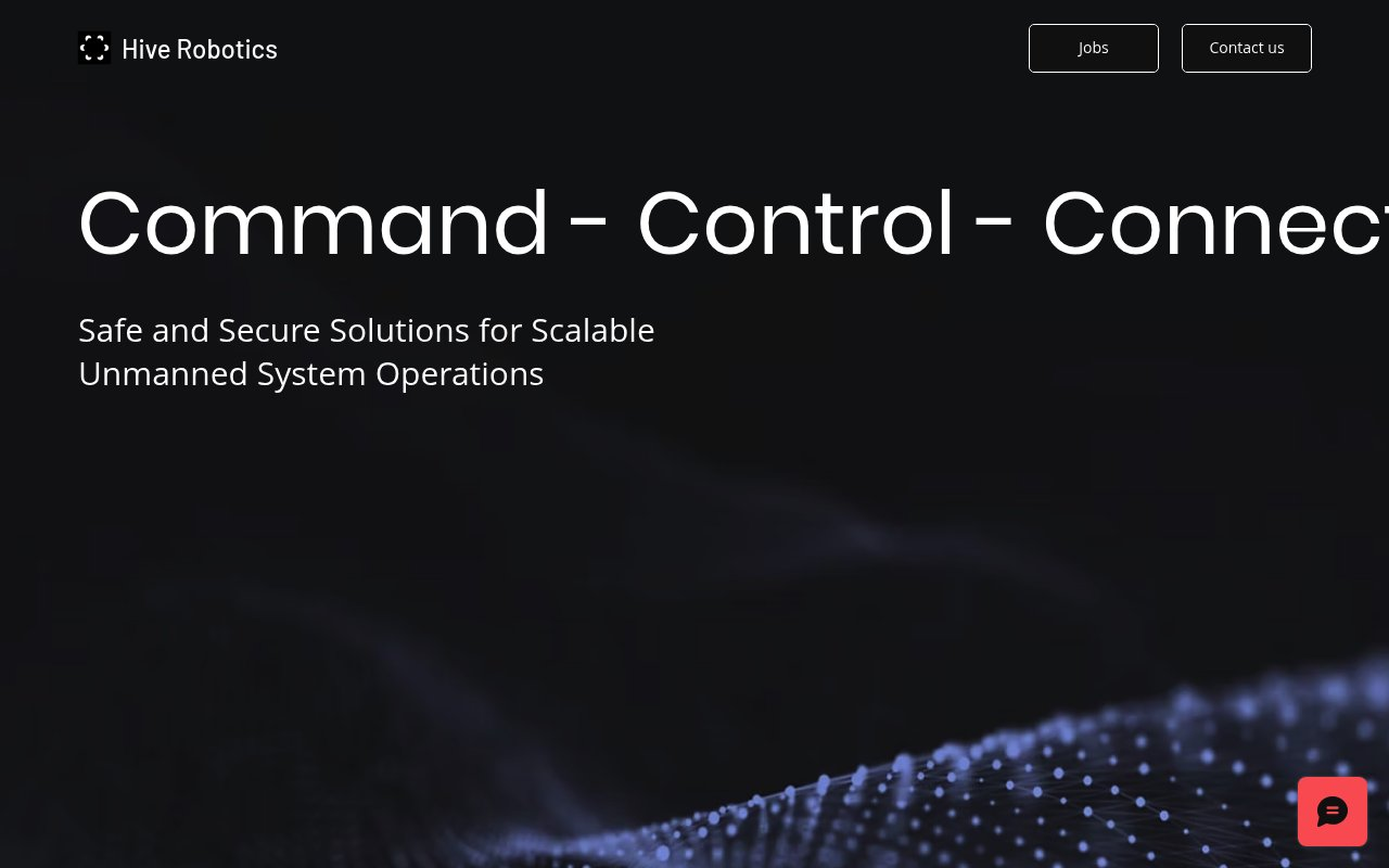Hive Robotics GmbH website preview