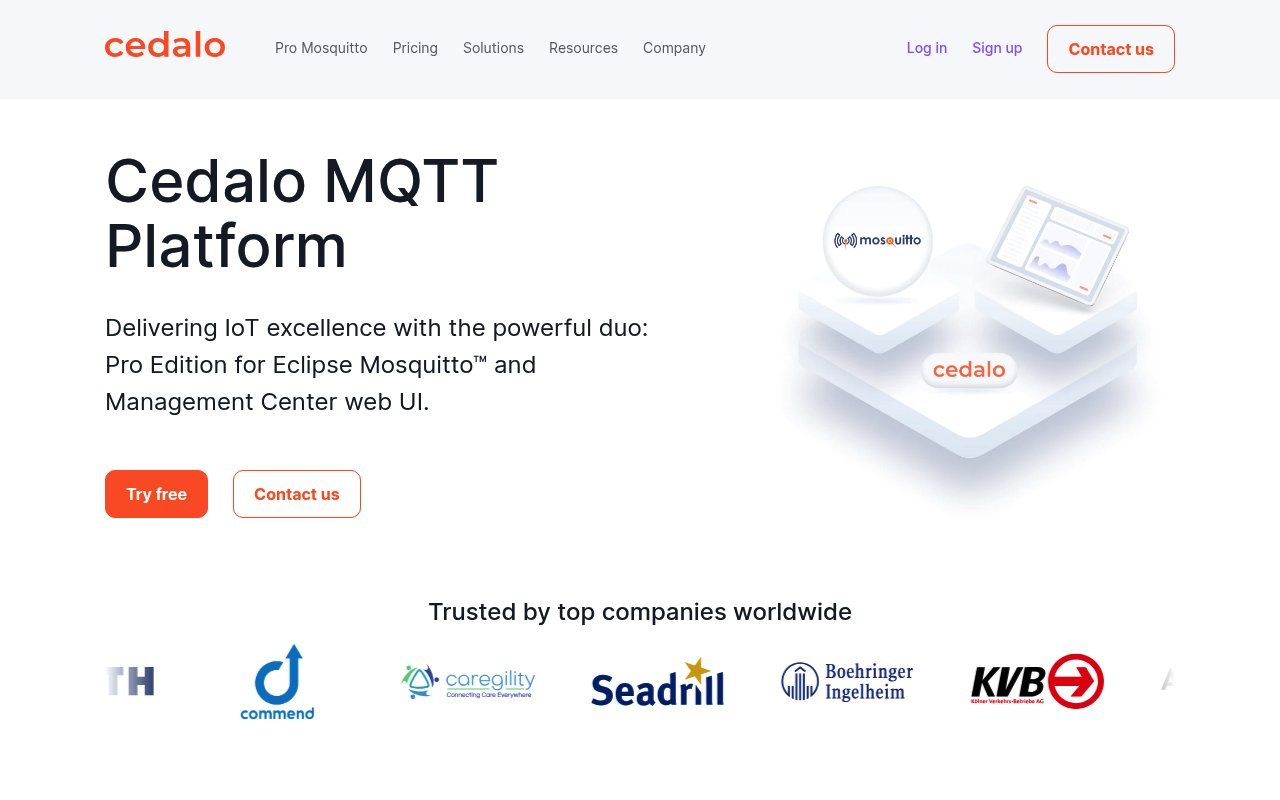 Cedalo GmbH website preview