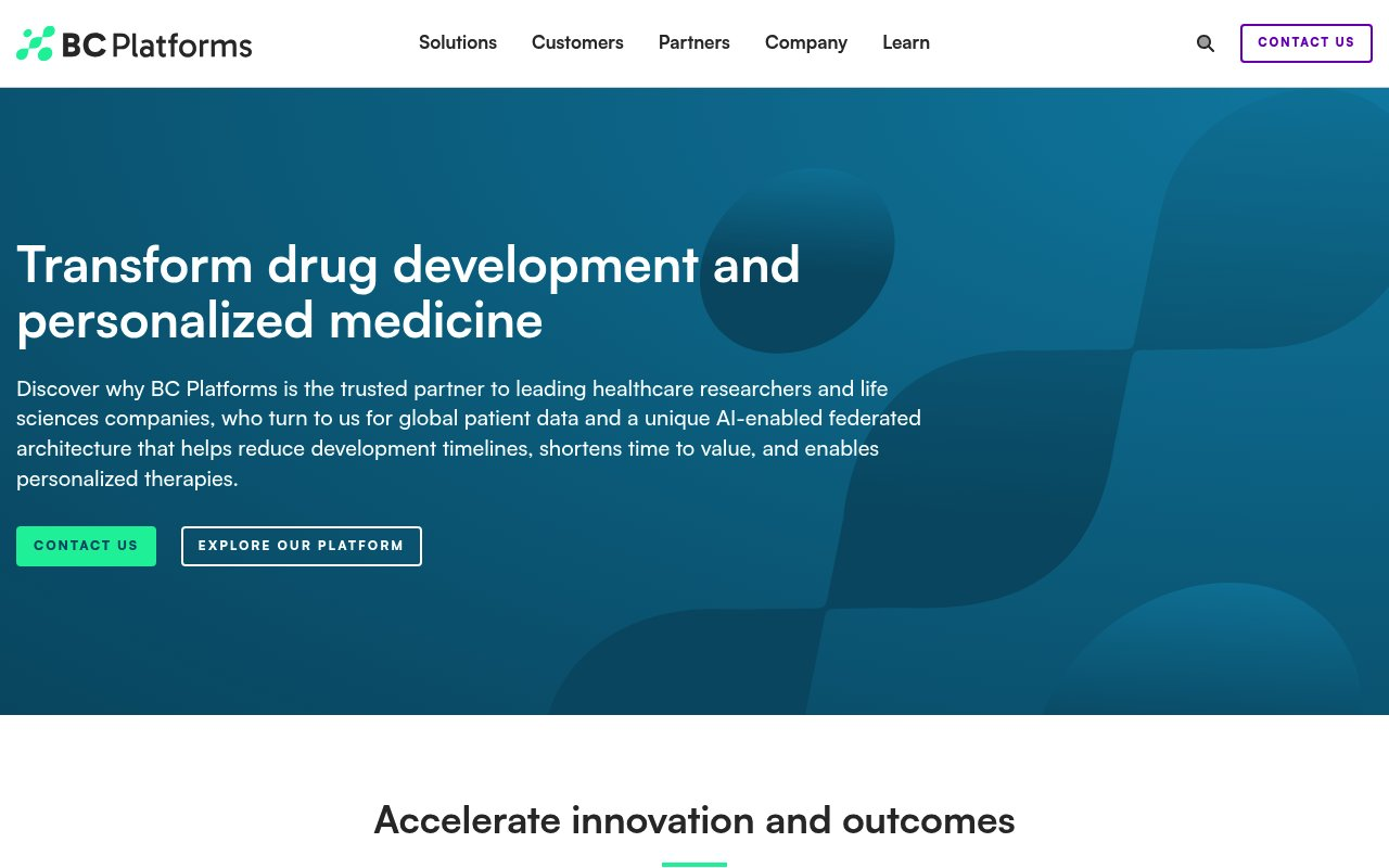 BC Platforms website preview