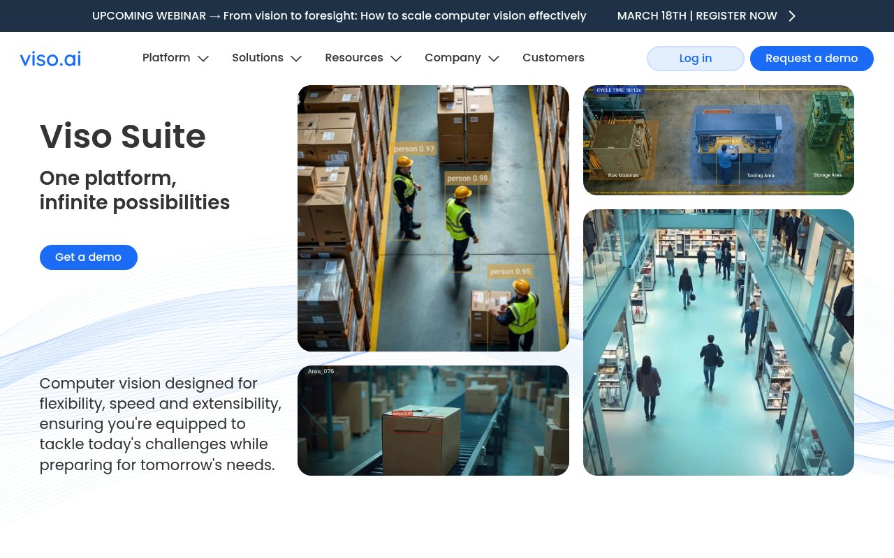 Viso Suite website preview