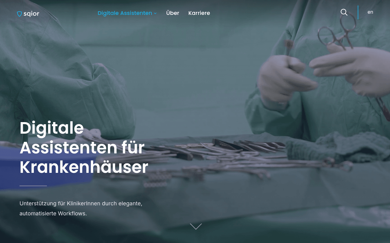 sqior website preview