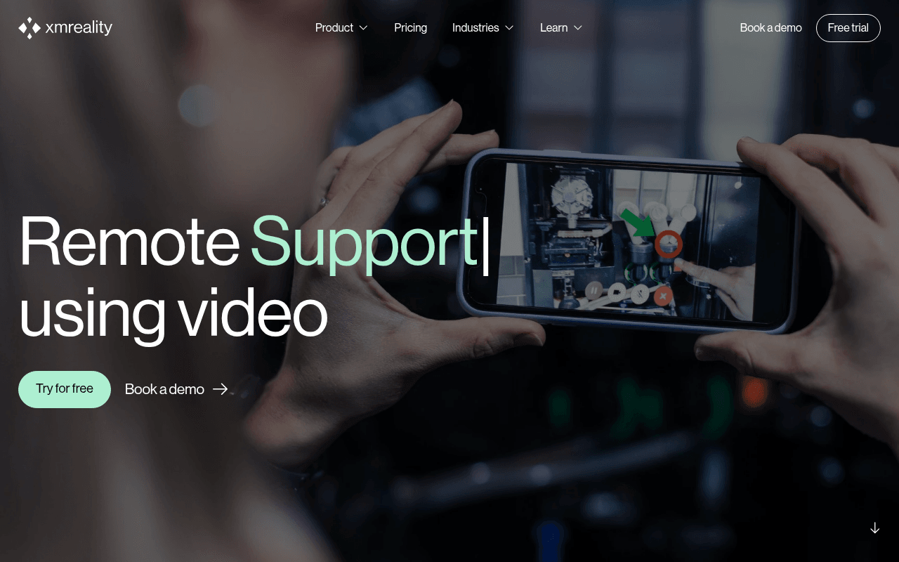 XMReality website preview