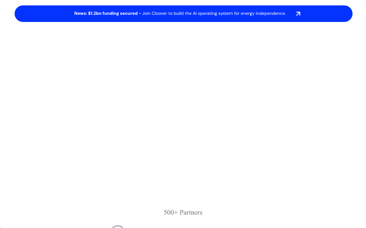 Cloover website preview